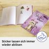 AVERY Zweckform 57794 Cat Sticker Album with 16 Blank Pages (A5 Sticker Book for Children, Girls, Album for Collecting, Cats Stickers, Scrapbook, Silicone Paper Blank, Children's Birthday, Gift view 3