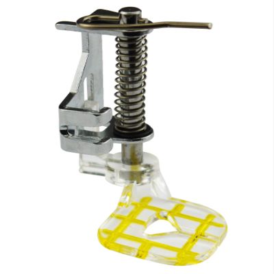 ZIGZAGSTORM P60417 Free Motion Guide Presser Foot for Singer Sewing Machine - P60417