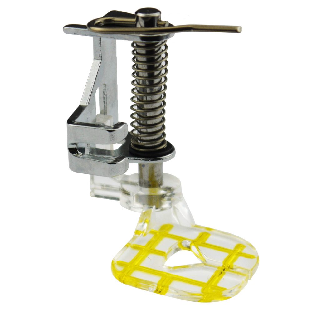 ZIGZAGSTORM P60417 Free Motion Guide Presser Foot for Singer Sewing Machine - P60417