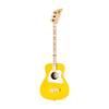 Loog Pro Acoustic kids Guitar 3-strings Ages 6+ Learning App and Lessons Included Yellow view 2
