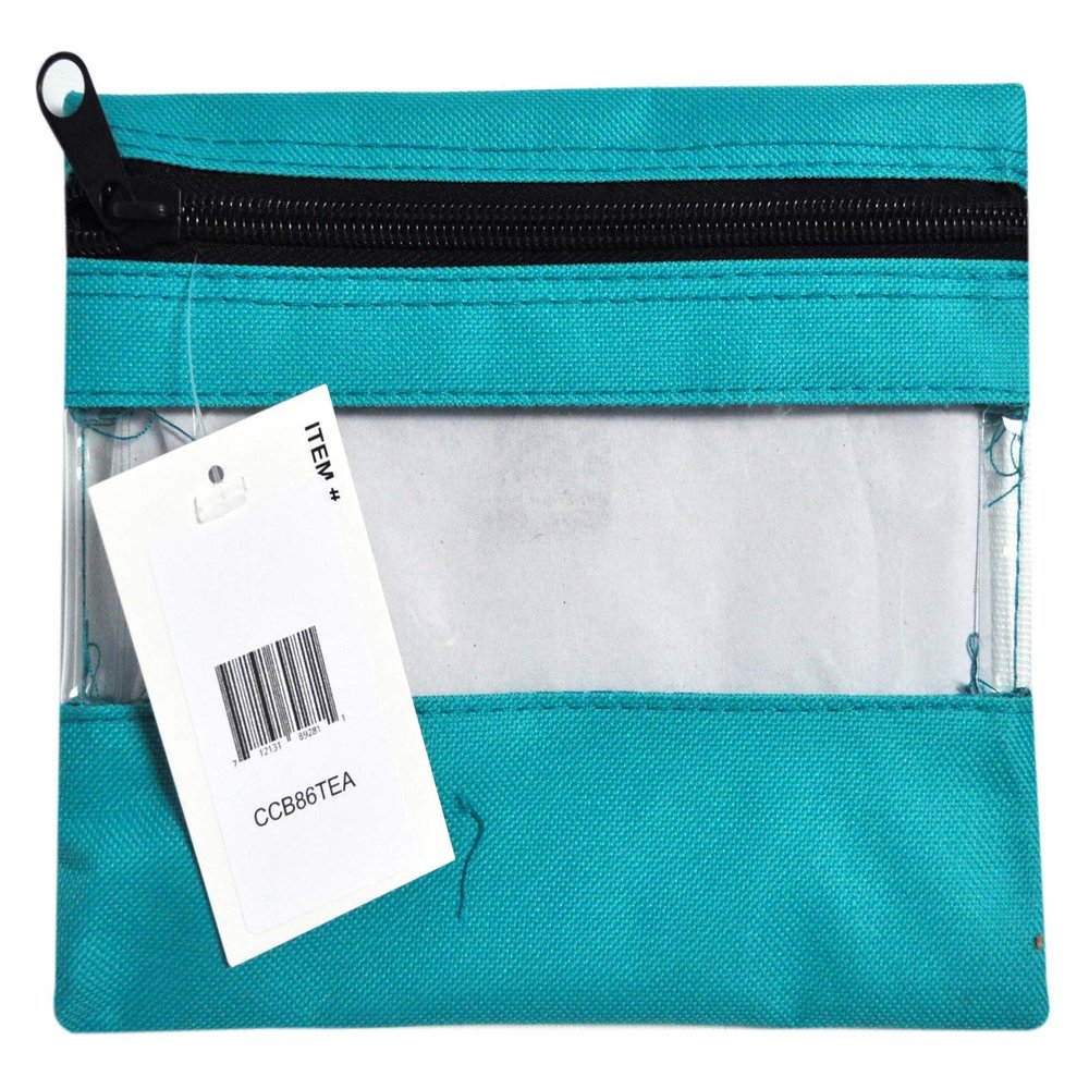Lightning Studios Craft Caddy Bag 8 Inch by 6 Inch Teal