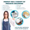 Foamma 6" x 18" x 34" Medium Density Upholstery Foam Padding, Thick-Custom Pillow, Chair, and Couch Cushion Replacement Foam, Craft Foam Upholstery Supplies, Foam Pad for Cushions and Seat Repair view 4