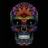 Crystal Art Diamond Painting Notebook - Skull Notebook Kit - Create a Sparkling Notebook Cover using Crystals - For ages 8 and up view 2