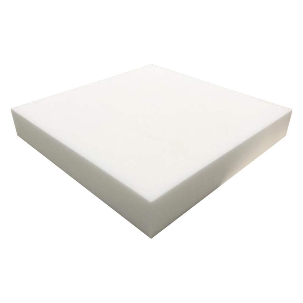 FOAMMA 6" x 18" x 23" Medium Density Upholstery Foam (Chair Cushion Square Foam for Dinning Chairs, Wheelchair Seat Cushion Replacement)