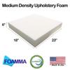 FOAMMA 6" x 18" x 23" Medium Density Upholstery Foam (Chair Cushion Square Foam for Dinning Chairs, Wheelchair Seat Cushion Replacement) view 2