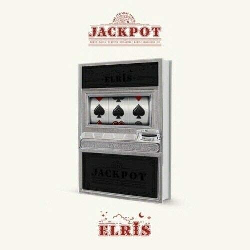 Elris 'Jackpot' 4th Mini Album Black Version CD+92p PhotoBook+1p Special PhotoCard+1p Sticker+1p Lenticular Card+7p Trump Card+Message PhotoCard SET+Tracking Kpop Sealed