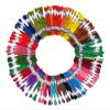IBA Indianbeautifulart Bulk 100% Cotton Embroidery Cross Stitch Thread Bracelet DIY Craft Floss Premium Assorted Color Pack of 300 Pcs + 1 Needle Box view 3