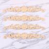 4pcs Wood Carved Onlay Applique Unpainted Rose Flower Applique for DIY Craft Door Home Furniture Decoration view 2