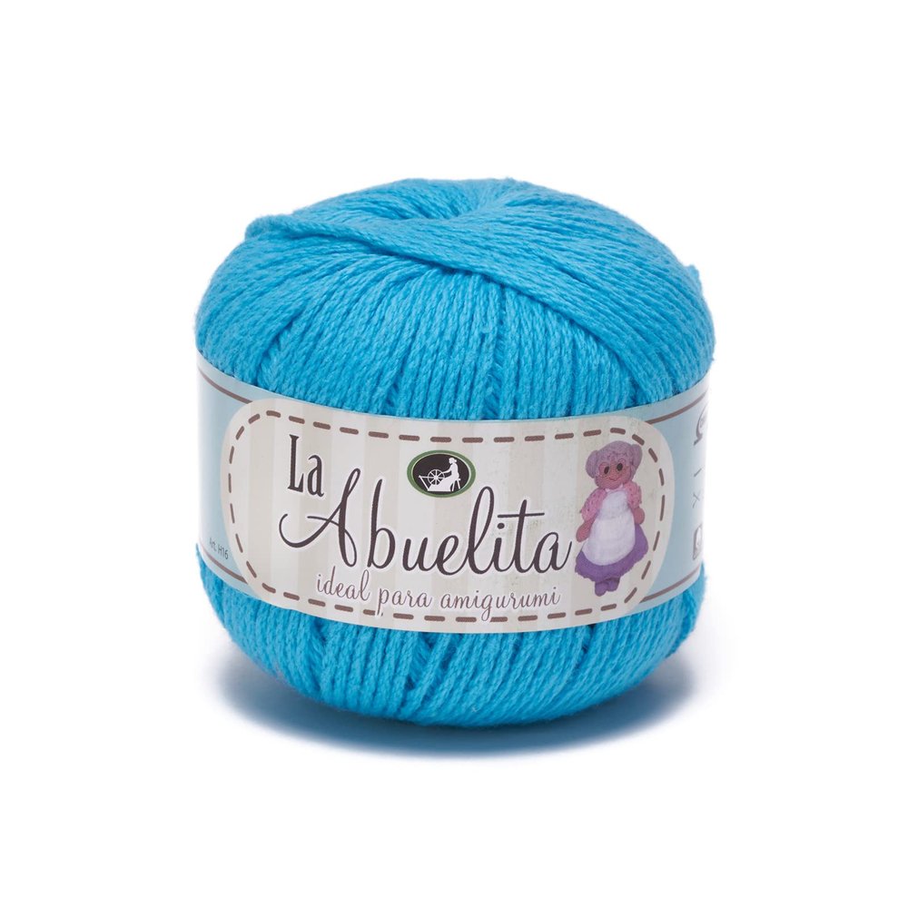 La Abuelita - 100% Cotton Yarn (50grams) - Ideal for Amigurumi - 75 Turquoise
