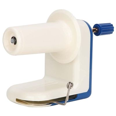 Yarn Spinner, Yarn Ball Winder Hand Operated Yarn Winder, Blue Ball Winder for Knitting Easy to Set Up Wool Winder Yarn Baller Yarn Spooler Crocheting Yarn Roller Skein Winder Swift