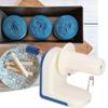 Yarn Spinner, Yarn Ball Winder Hand Operated Yarn Winder, Blue Ball Winder for Knitting Easy to Set Up Wool Winder Yarn Baller Yarn Spooler Crocheting Yarn Roller Skein Winder Swift view 2