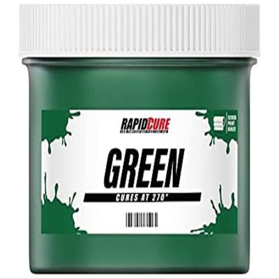 Rapid Cure Screen Printing Ink Green (Gallon - 128oz.) - Plastisol Ink for Screen Printing, Fast Curing Fabric Paint - Screen Print Direct, USA Made