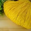 Handmade Raffia Straw Beach Bag & Summer Sun Hat Kit - 500g Yellow Crochet Raffia Yarn, Cellulose Yarn Included view 2