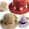 Handmade Raffia Straw Beach Bag & Summer Sun Hat Kit - 500g Yellow Crochet Raffia Yarn, Cellulose Yarn Included view 4