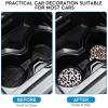 40PCS Sublimation Blank Car Coasters,2.75in/5mm Circular Opening Blank Sublimation Coasters for Thermal Sublimation Heat Transfer DIY Crafts Painting view 4