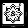 36 PCS Reusable Mandala Stencils for Painting Rocks Wood Canvas Fabric Glass Pottery Art Projects view 3