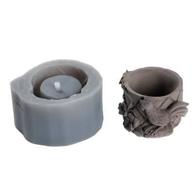 NICOLE Silicone Concrete Mold Succulent Plants Flowerpot Mould Handmade Geometry Cement Planter Tool