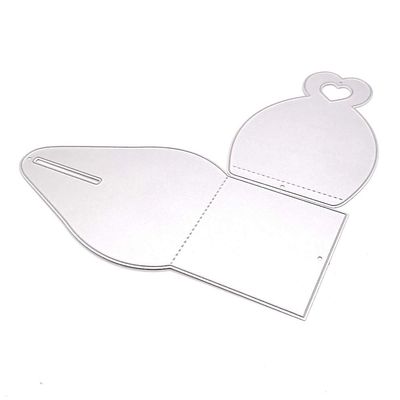 KSCRAFT Cute Curvy Box Metal Cutting Dies Stencils for DIY Scrapbooking/Photo Album Decorative Embossing DIY Paper Cards