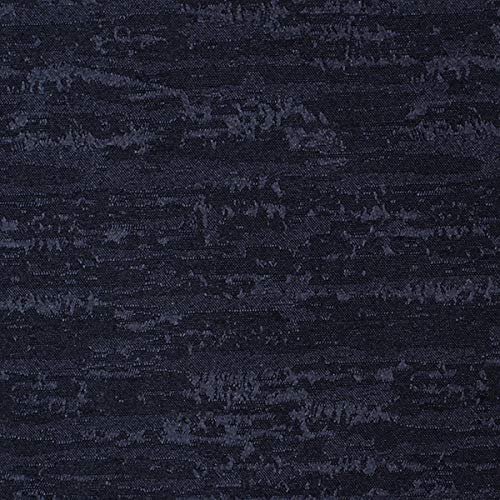 120" Wide Shiny Jacquard Quarry Fabric Sold by The Yard (Navy)