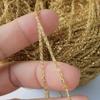 Clisil 100g DIY Light Coffee Lurex Thread Shining Glitter Sparkle Metal Yarn for Crochet Knitting Sweater Scarf Bag Accessory view 4