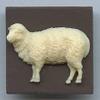 Kelmscott Designs 1" x 1" Sheep Needle Minder view 1