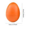 FOVERN1 40PCS Plastic Egg Shakers, Easter Eggs Colorful Maracas Eggs Musical Eggs Plastic Eggs for Kids Toddler Gifts DIY Painting Musical Toys (10 Colors) view 2