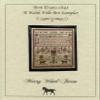 Ann Evans 1843 A Welsh Folk Art Sampler Chart by Merry Wind Farm view 1