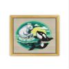 Bear and Grampus K004 Counted Cross Stitch Pattern. Printed Pattern Inside. No Fabric, Threads, Needles, Hoops. Embroidery Pattern view 2