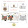 Spaceships K394 Counted Cross Stitch Pattern. Printed Pattern Inside. No Fabric, Threads, Needles, Hoops. Embroidery Pattern view 2
