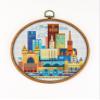 Hartford K596 Counted Cross Stitch Pattern. Printed Pattern Inside. No Fabric, Threads, Needles, Hoops. Embroidery Pattern view 1