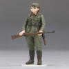 FineMolds 1/35 Historic Costume Girl 3.7cm Flak 37 AA Gun with Figure Hannah - Plastic Model Building Kit # HC6 view 3