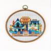 Budapest K670 Counted Cross Stitch Pattern. Printed Pattern Inside. No Fabric, Threads, Needles, Hoops. Embroidery Pattern view 1