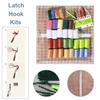 clubevy Latch Hook Kits DIY Crocheting Embroidery Throw Pillow Needlework Cross Stitch Kits (Cat6) view 2
