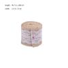 EXCEART 5pcs Burlap Lace Craft Ribbon Roll Natural Linen for Wedding Decorations Handmade Crafts Party Favors Mixed Styles view 2
