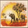 Vervaco Counted Cross Stitch Kit 16.8"X8"-Elephants on Aida (14 Count) -V0002317 view 1