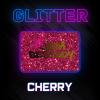 ESSMO Cherry Glitter Heat Transfer Vinyl HTV Sheet T-Shirt 20" Wide Iron On Heat Press 20"x72" view 2