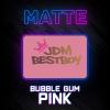 ESSMO Bubble Gum Pink Matte Solid Heat Transfer Vinyl HTV Sheet T-Shirt 20" Wide Iron On Heat Press 20"x84" view 2