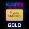 ESSMO Gold Matte Solid Heat Transfer Vinyl HTV Sheet T-Shirt 20" Wide Iron On Heat Press 20"x96" view 2