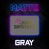 ESSMO Gray Matte Solid Heat Transfer Vinyl HTV Sheet T-Shirt 20" Wide Iron On Heat Press 20"x48" view 2