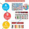 Happy Forever Cross Stitch Kits 11CT Stamped Patterns for Kids and Adults, DIY Preprinted Embroidery kit for Beginner, Pure Childhood (K835 Happy Birthday, Size 11''x11'') view 4
