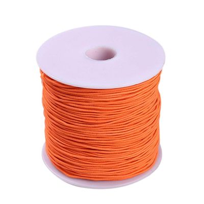 VALINK 100m 1mm Length Rope, Round Elastic Cord String Thread Band Rope Beading Macrame DIY Sewing Crafts Elastic Band Knitting Band