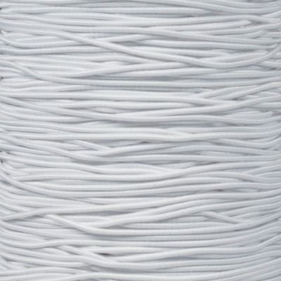 Paracord Planet Elastic Cord 1/16 & 1/32 Inch Diameters Beading and Crafting Stretch String Great for Arts, Crafts, Costume Making, and More (White, 1/16 inch x 10 Feet)
