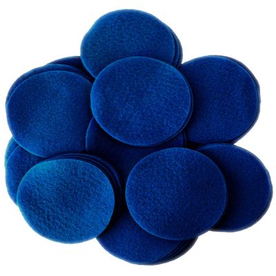 Playfully Ever After Navy Blue Craft Felt Circles (3 Inch - 30pc)