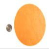 Playfully Ever After Mac & Cheese Orange Craft Felt Circles (5 Inch - 18pc) view 2