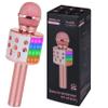 Bluetooth Karaoke Microphone Wireless: Karaoke Mic with Led Lights for Adults Kids Singing - Perfect Toys for Girls Birthday Gifts view 1