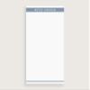 Personalized Notepads for Men, Dusty Blue Modern Letter Writing Paper, Lined or Unlined, Available in 3 Sizes (Small, Medium or Large) view 3