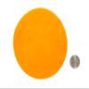 Playfully Ever After Light Orange Craft Felt Circles (5 Inch - 18pc) view 2