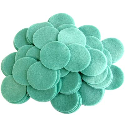 Playfully Ever After Sea Greeen Craft Felt Circles (3/4 Inch - 150pc)