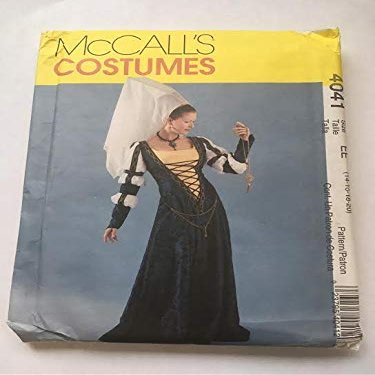 McCall's 4041 Sewing Pattern, Misses' Medieval Costume, Size EE (14-16-18-20)