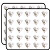 50 PCs Pretty Happy Mothers Day Pink White Rose Bouquet Icon 1" Stickers Decals Laptop Notebook Phone Waterproof Vinyl Trendy view 1
